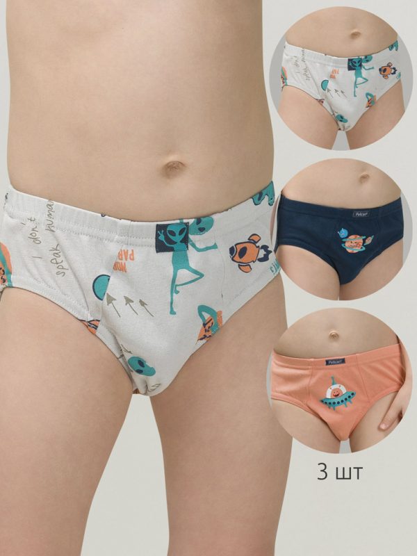 BULB3297(3) трусы для мальчиков | Детская и женская одежда Пеликан  (Pelican), официальный сайт интернет-магазина Sklad10.ru